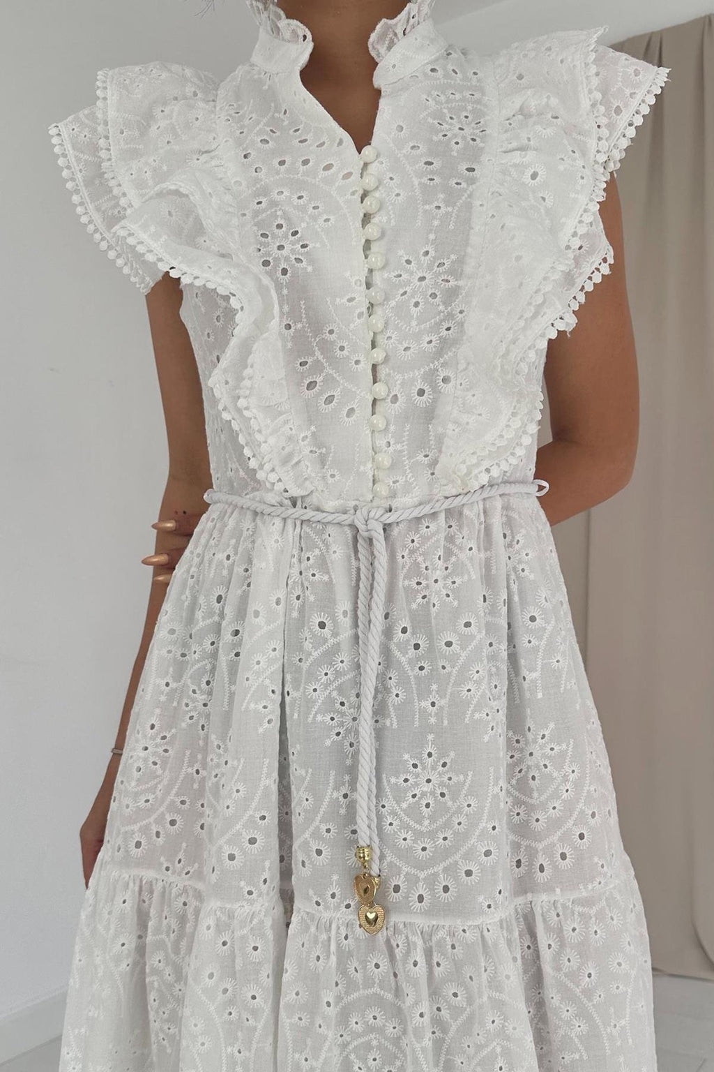 Vestido IVORY BLOOM